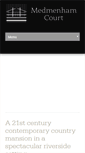 Mobile Screenshot of medmenhamcourt.com
